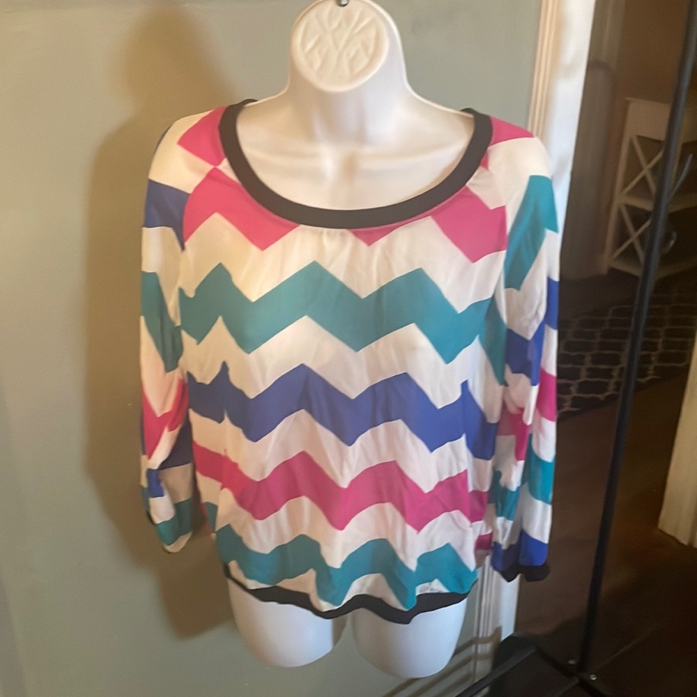 Chevron blouse